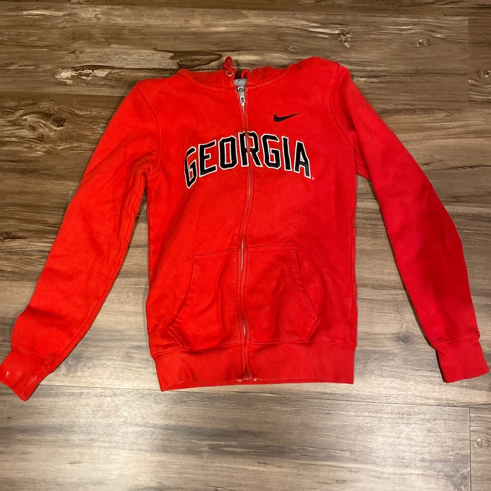 GEORGIA Nike ZipUp Hoodie